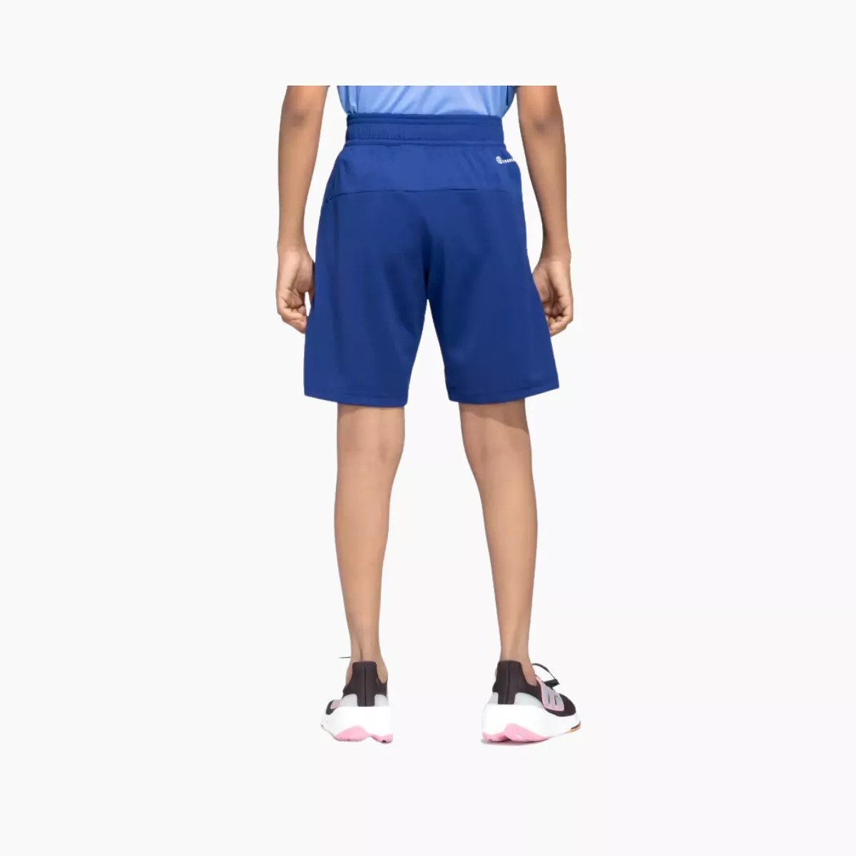 Adidas Boy Aeroready Logo Kids Shorts (5-14 Year) -Victory Blue