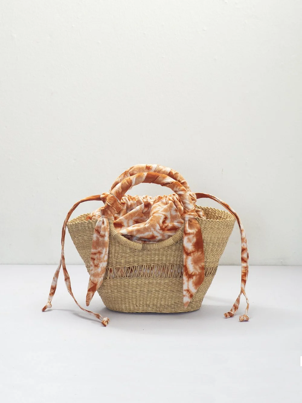 AKETEKETE Woven Butterfly Tote Bag - Small