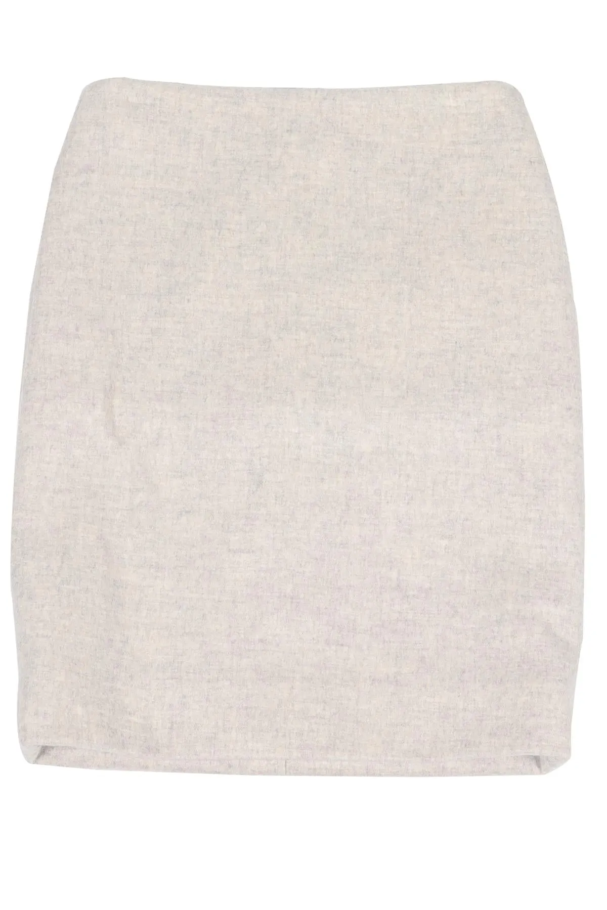 AKRIS GREY CASHMERE SKIRT FR 38 UK 10