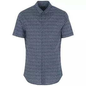 Armani Exchange 6RZC04 AX Print SS Shirt - Navy