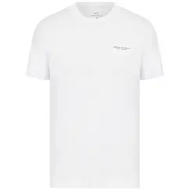 Armani Exchange 8NZT91 Logo T-Shirt - White