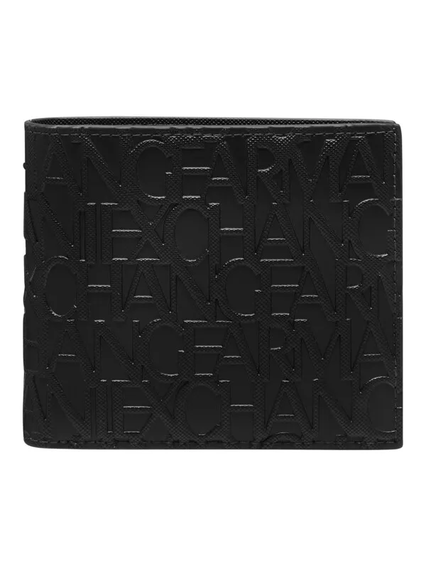 Armani Exchange Bifold Wallet - Black