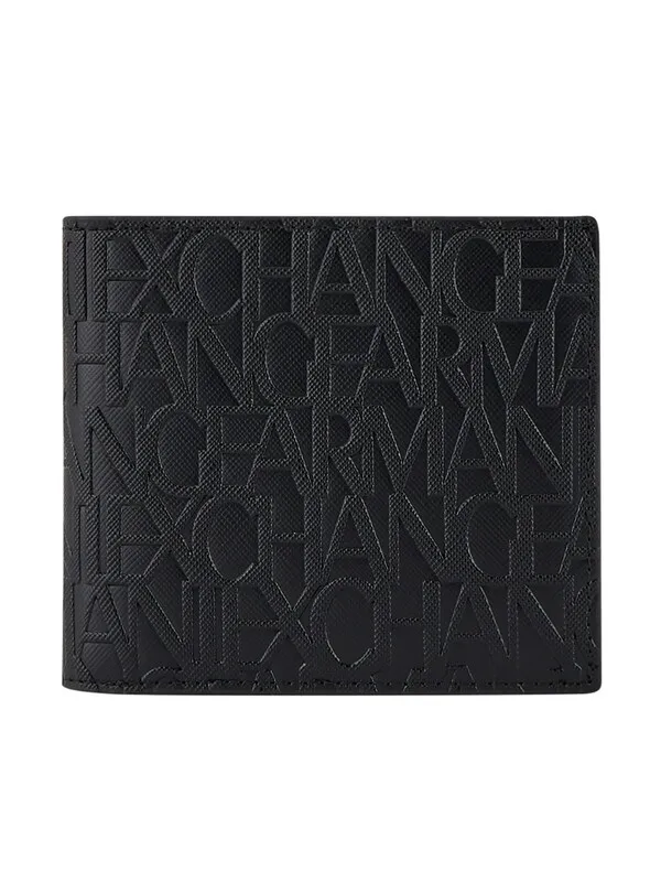 Armani Exchange Bifold Wallet - Black