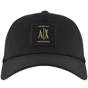 Armani Exchange Logo Baseball Cap Black