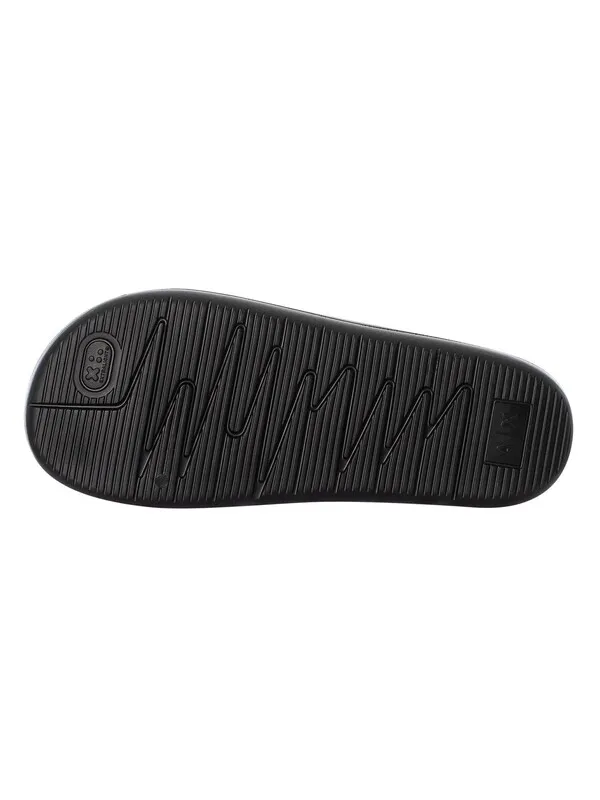 Armani Exchange Logo Sliders - Black/White