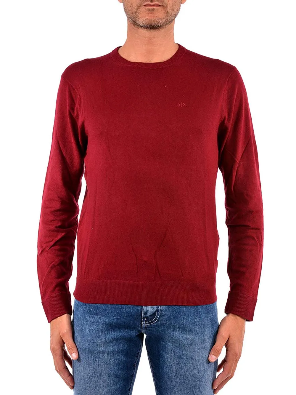 Armani Exchange Maglia Uomo Bordeaux