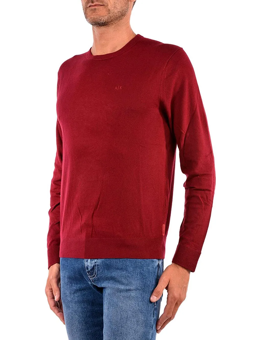 Armani Exchange Maglia Uomo Bordeaux