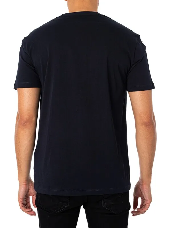 Armani Exchange Signature T-Shirt - Deep Navy