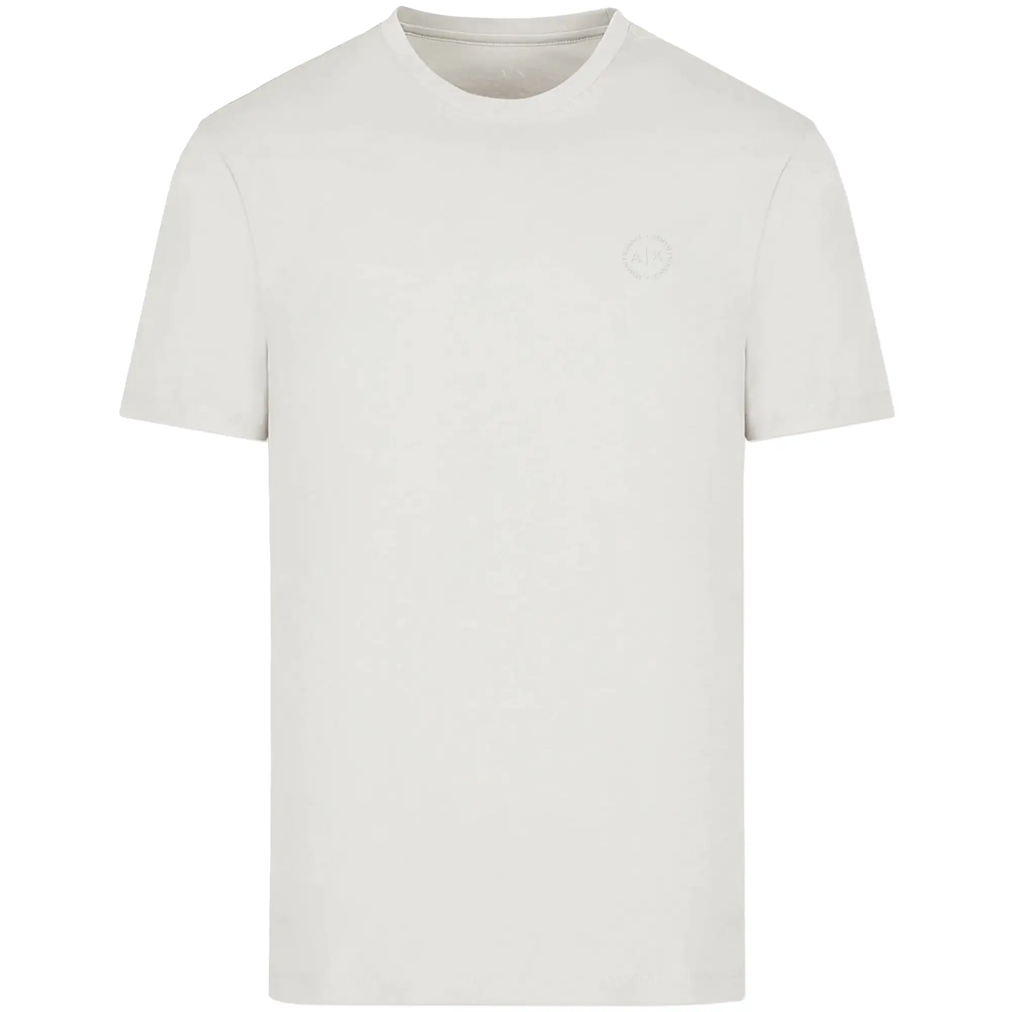 Armani Exchange Small Chest Logo Stretch T-Shirt - Lunar Rock