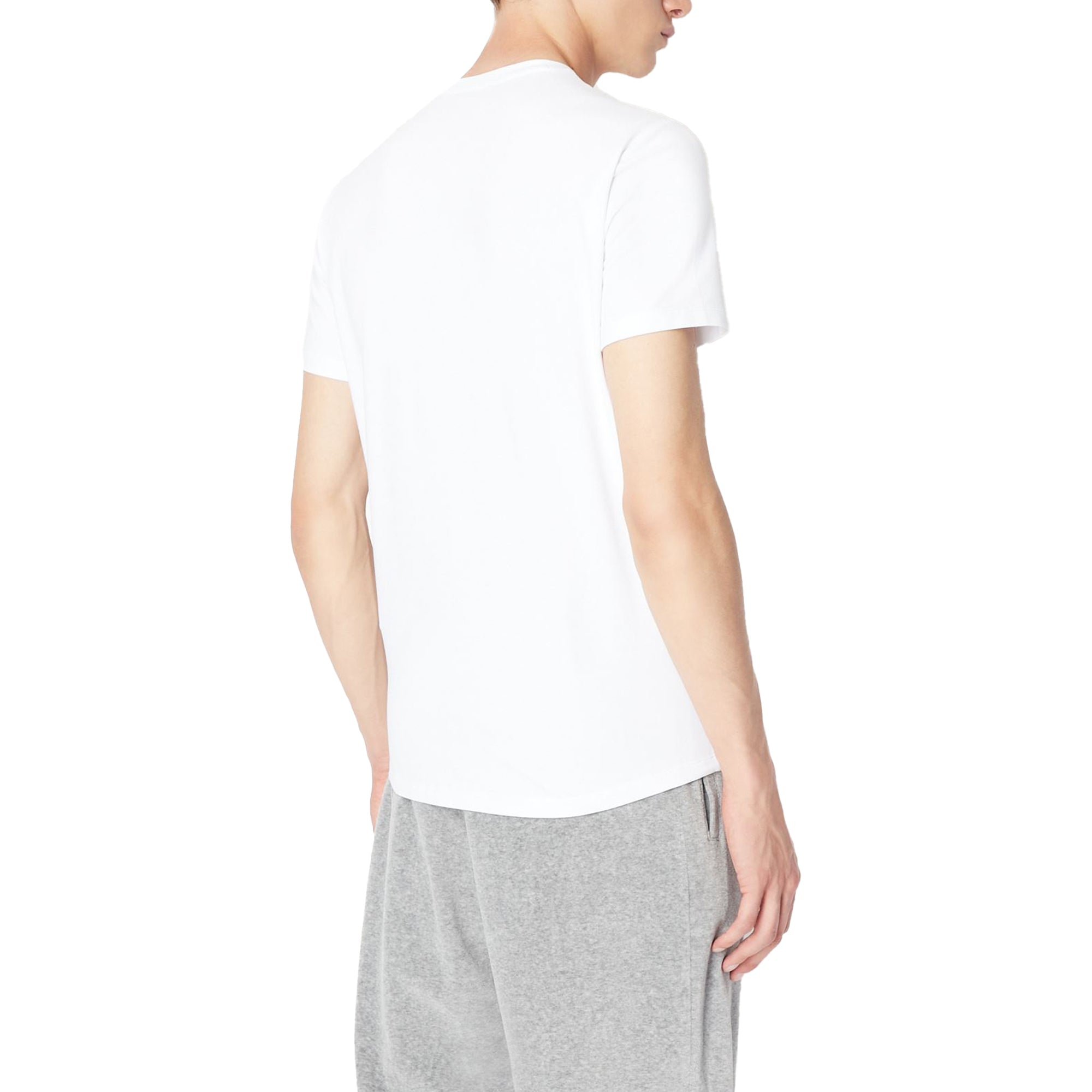 Armani Exchange Small Chest Logo Stretch T-Shirt - White