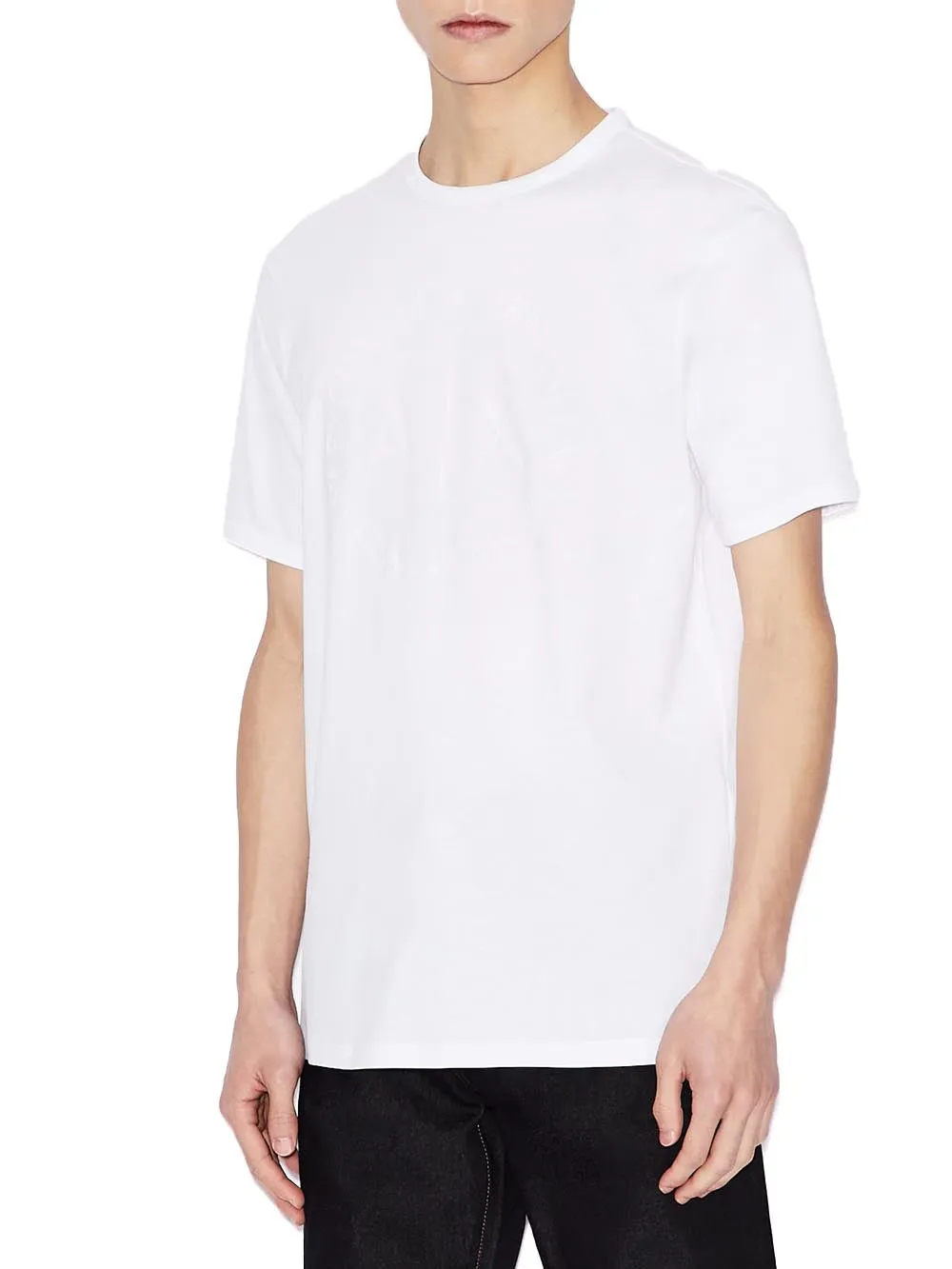 Armani Exchange T-shirt Uomo Bianco