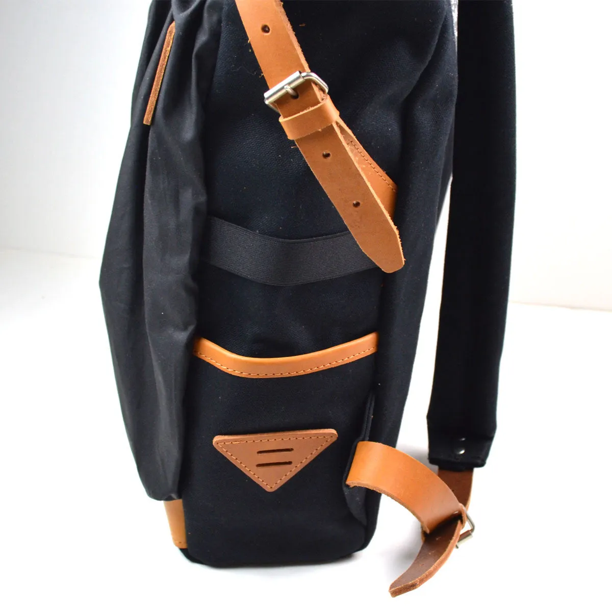 Atelier de l'Armée - Flight Pack - Black with Brown Leather