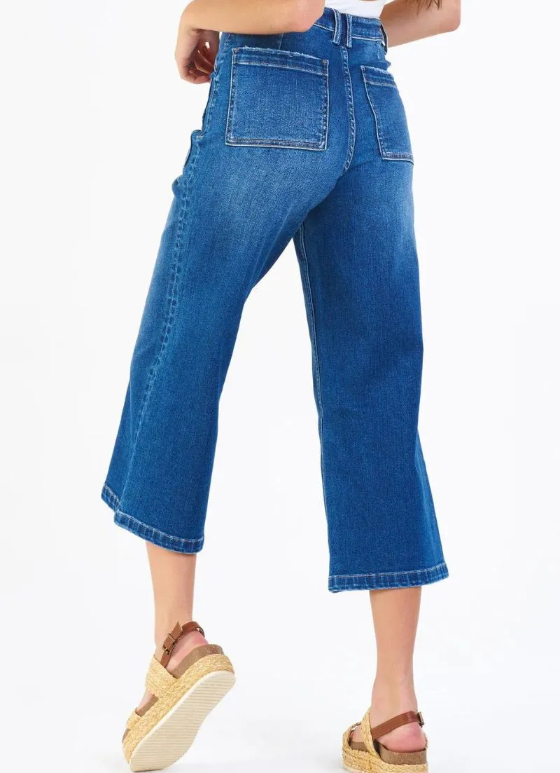 Audrey Super High Rise Cropped Wide Leg | Seeker