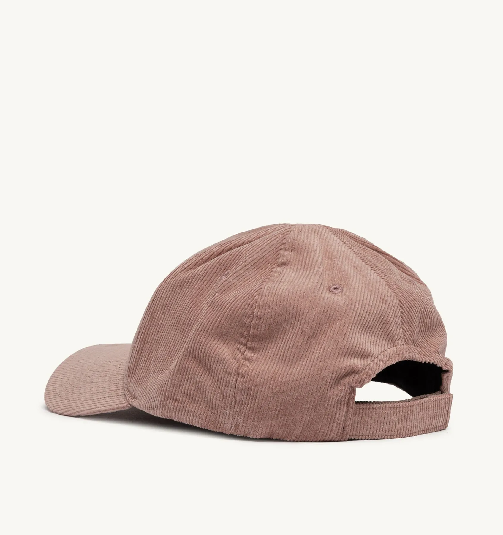 AUTRY APPAREL WOMAN  BASEBALL CAP IN EMBROIDERED PINK CORDUROY