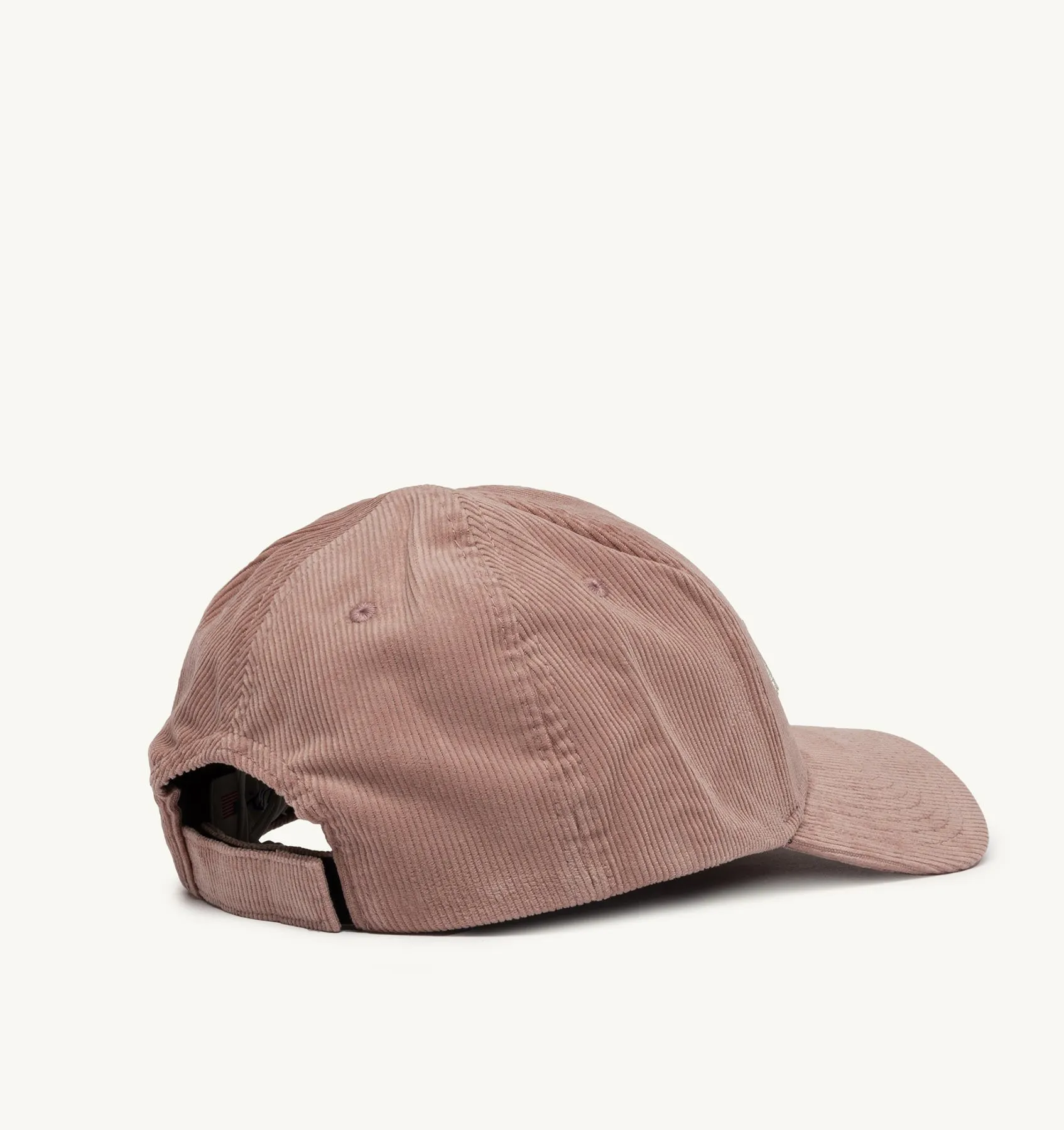 AUTRY APPAREL WOMAN  BASEBALL CAP IN EMBROIDERED PINK CORDUROY