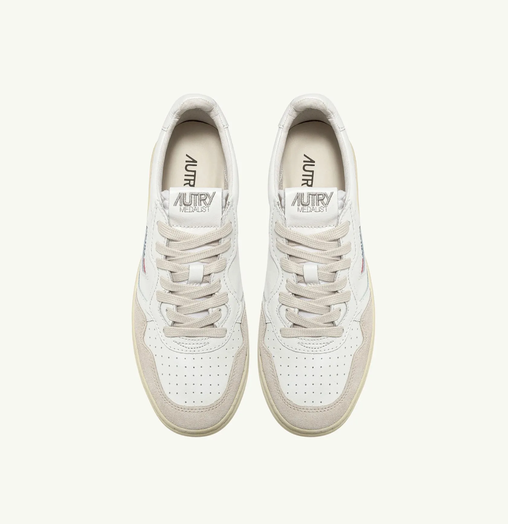 AUTRY - Medalist Womens - Suede / White