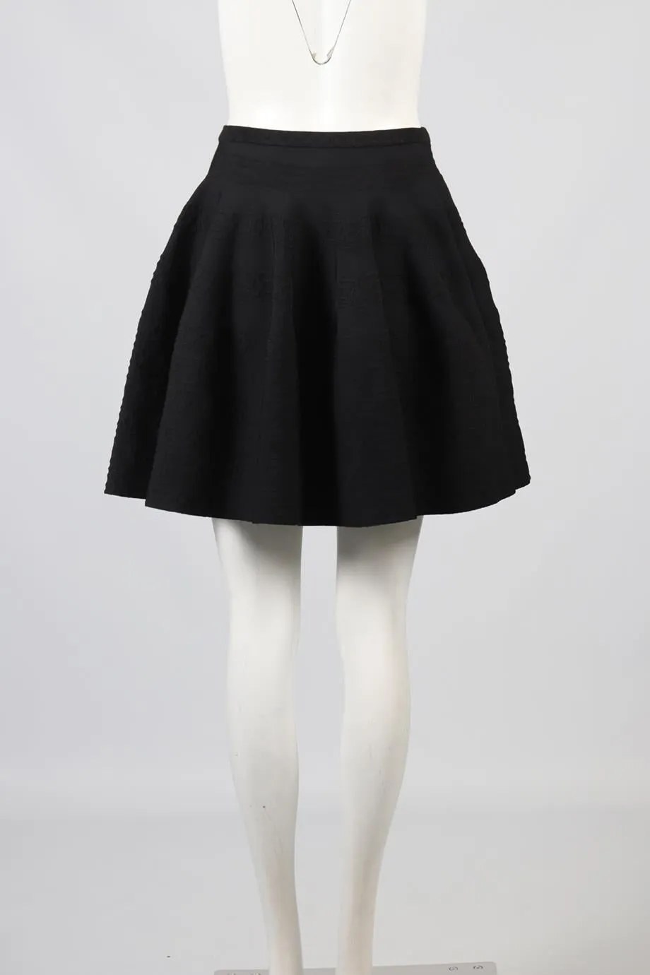 AZZEDINE ALAA KNIT MINI SKIRT FR 38 UK 10