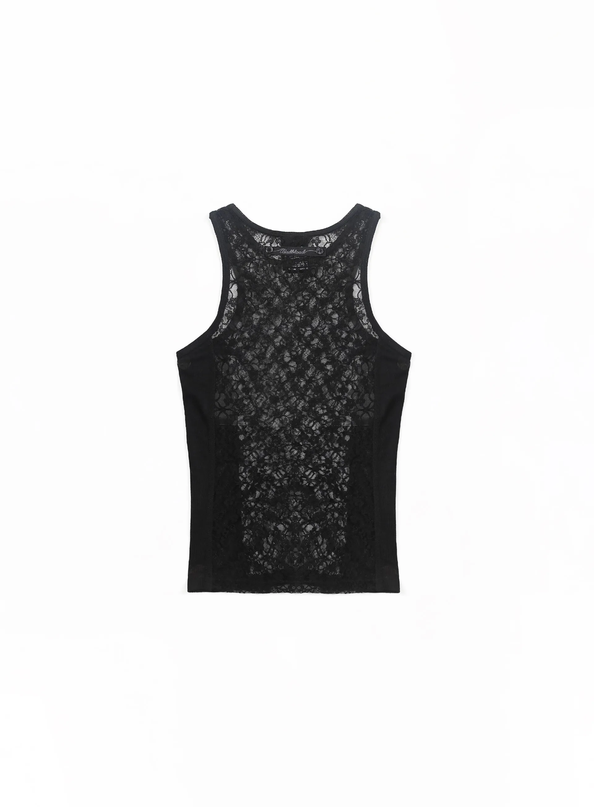 BADBLOOD  |Sleeveless Street Style Plain Lace Tanks & Camisoles