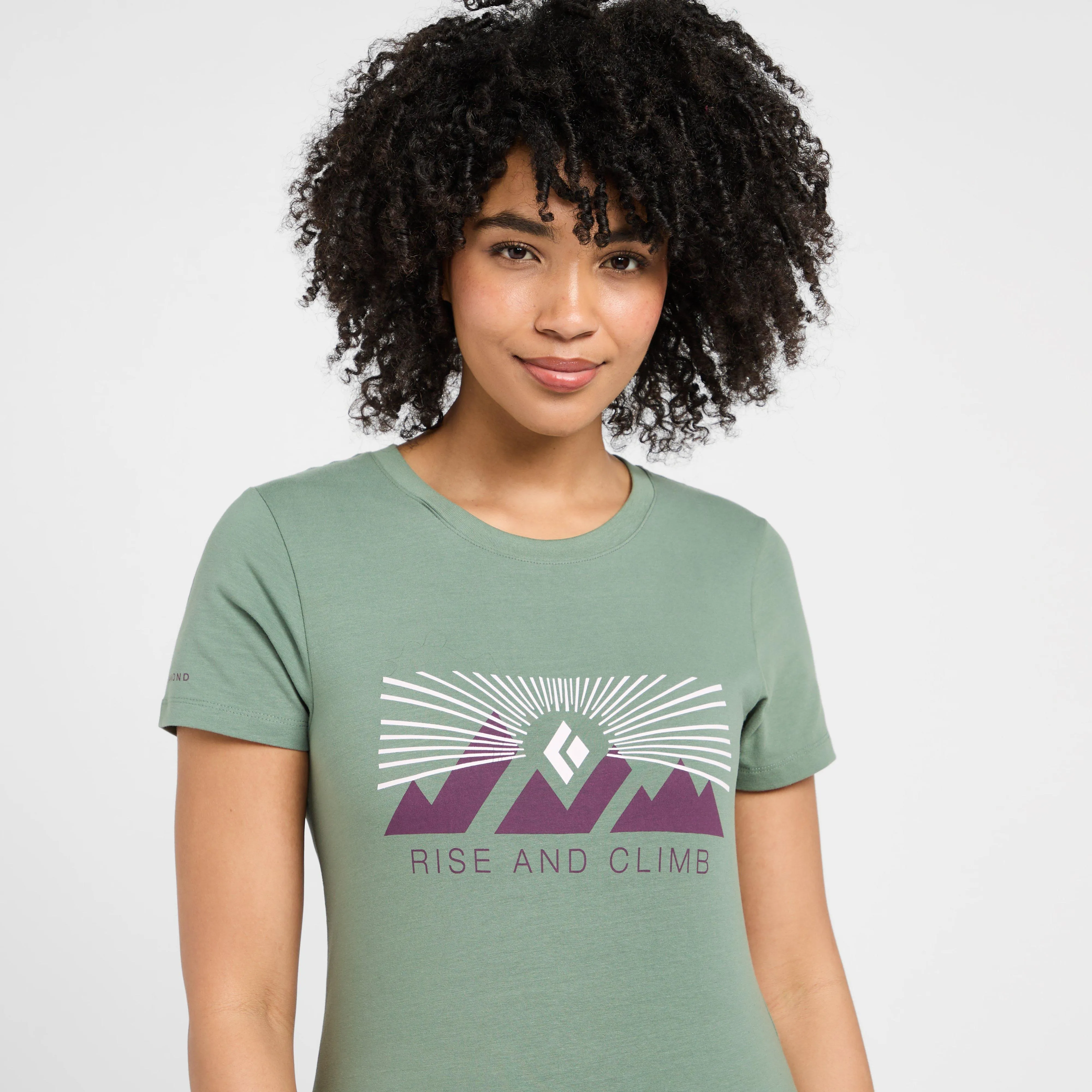 Black Diamond Women's Rise and Climb Short Sleeve Tee | Ultimate Outdoors