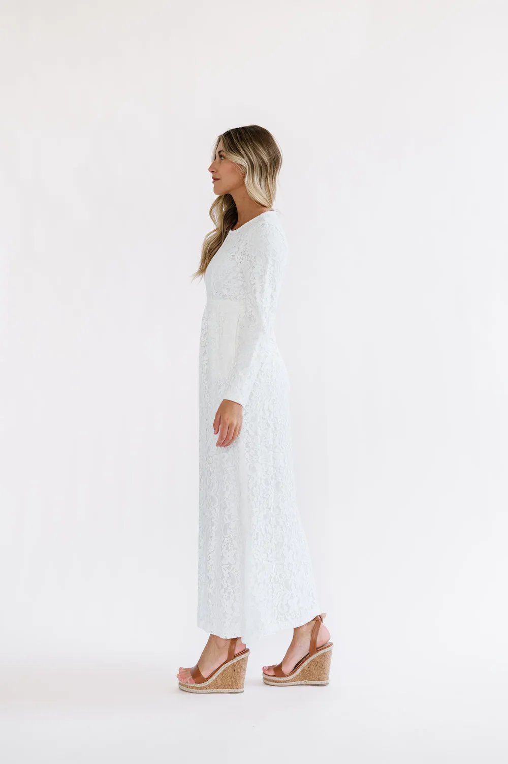 Charlie White Maxi Dress