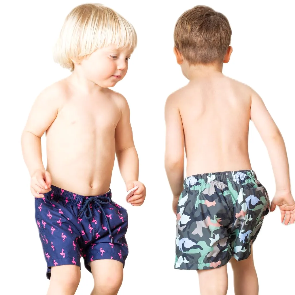 Children's Flame Swim Shorts