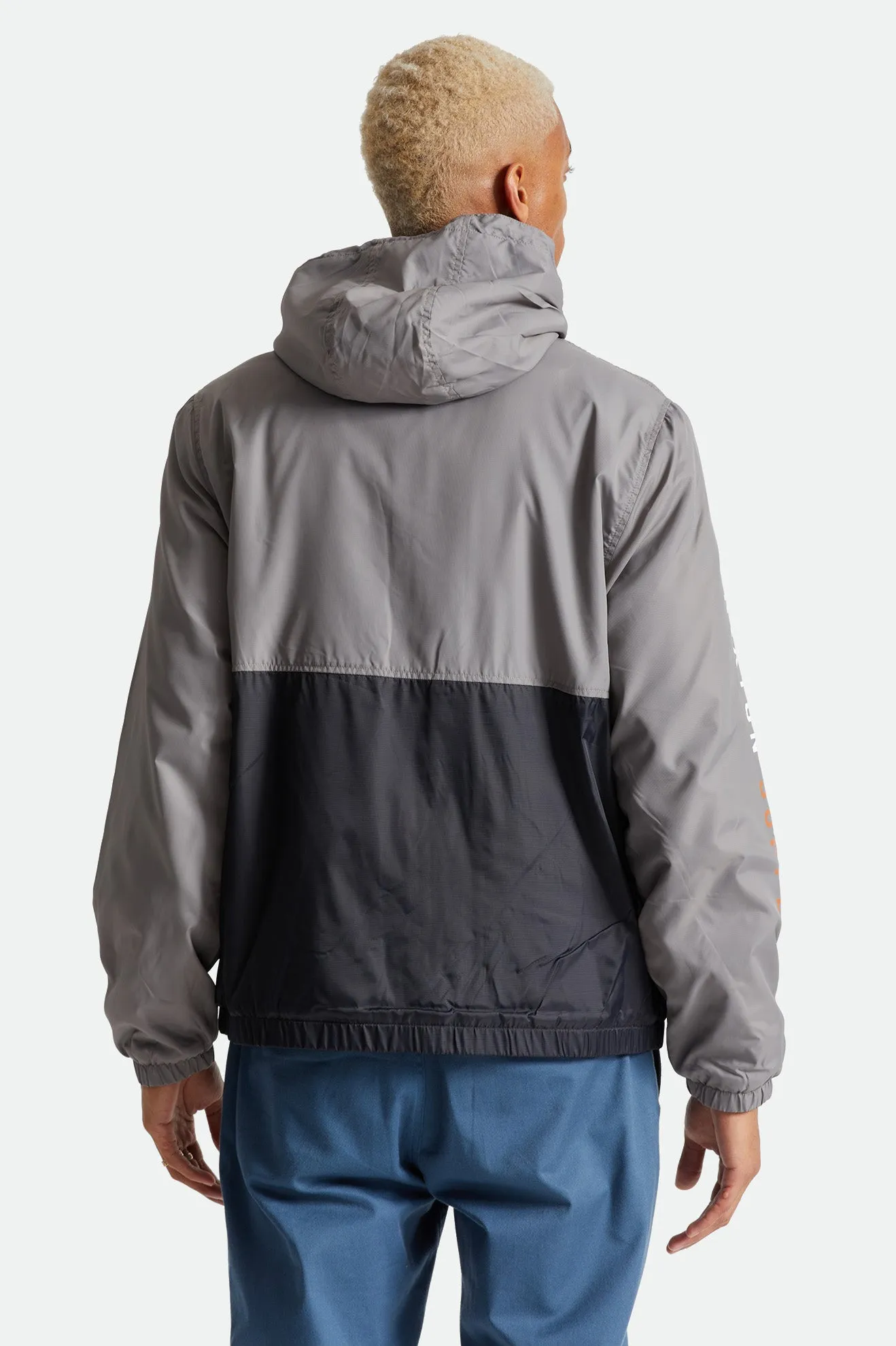 Claxton Crest Lined Hood Jacket - Black/Charcoal