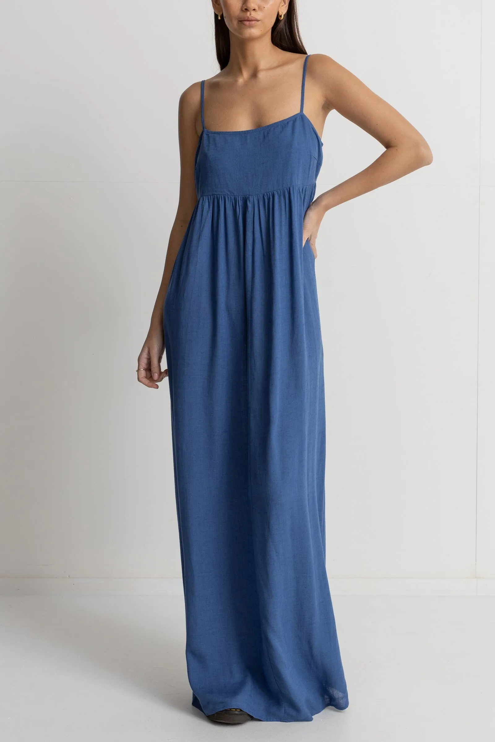 Cruz Maxi Dress Blue