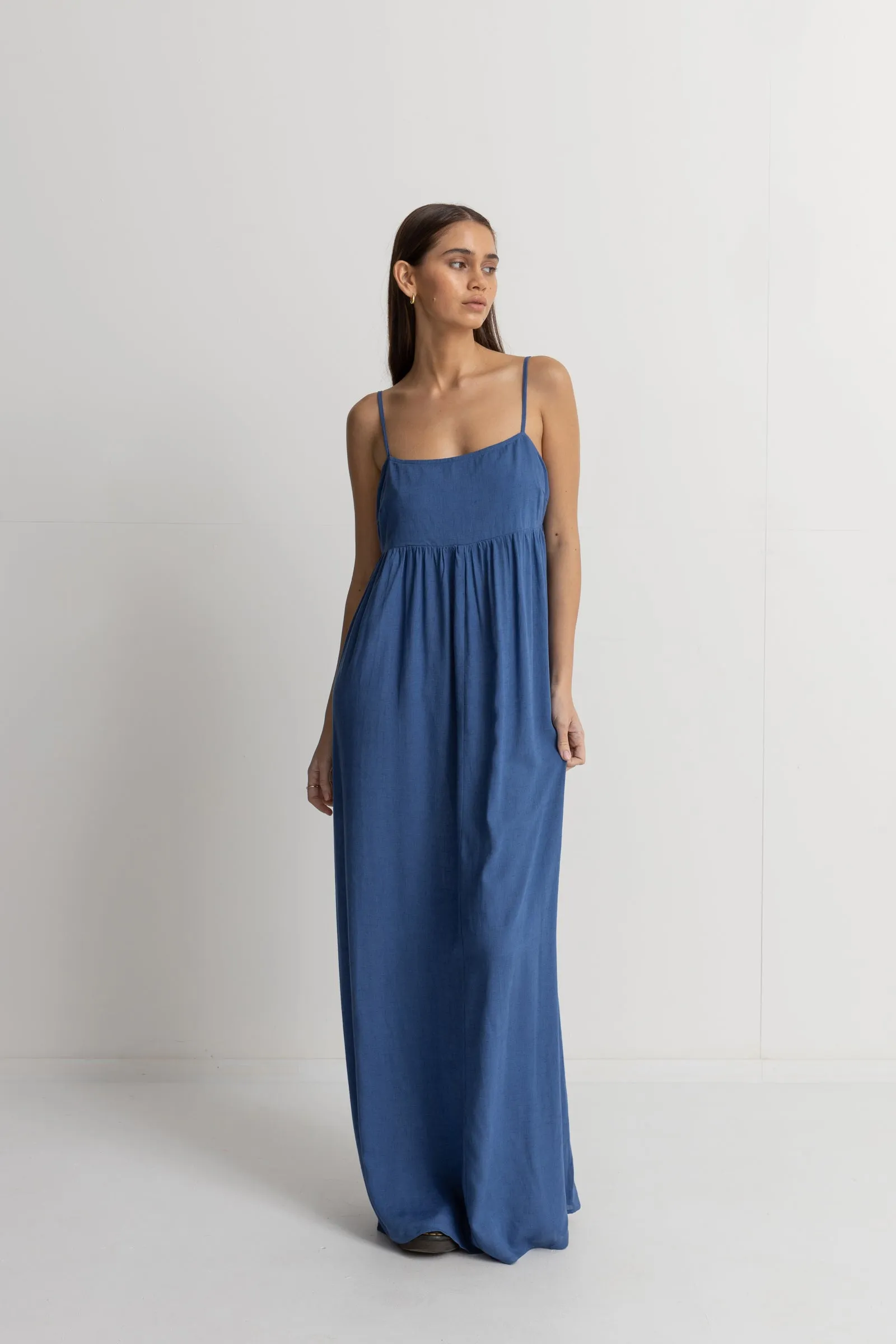 Cruz Maxi Dress Blue