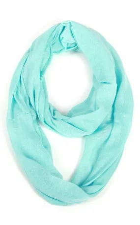 EAS8073 Gauzy Jersey Infinity Scarf