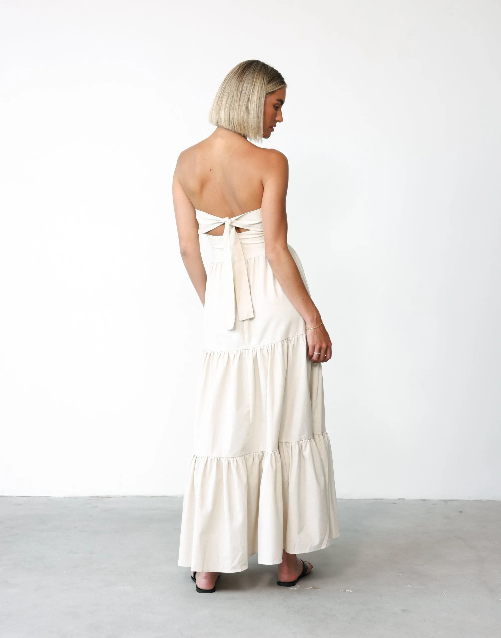 Ellis Maxi Dress (Oat)