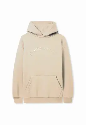 EMBROIDERED LOGO PULLOVER HOODY