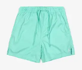 Essentials Poolside 5 Mens Shorts (Emerald Rise/White)