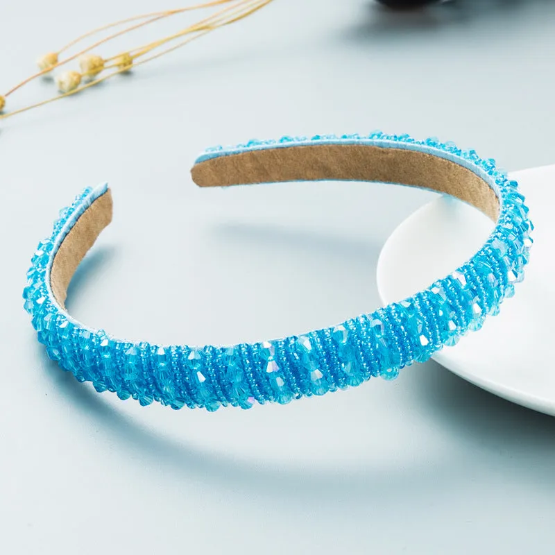 Grace Glamband in Turquoise