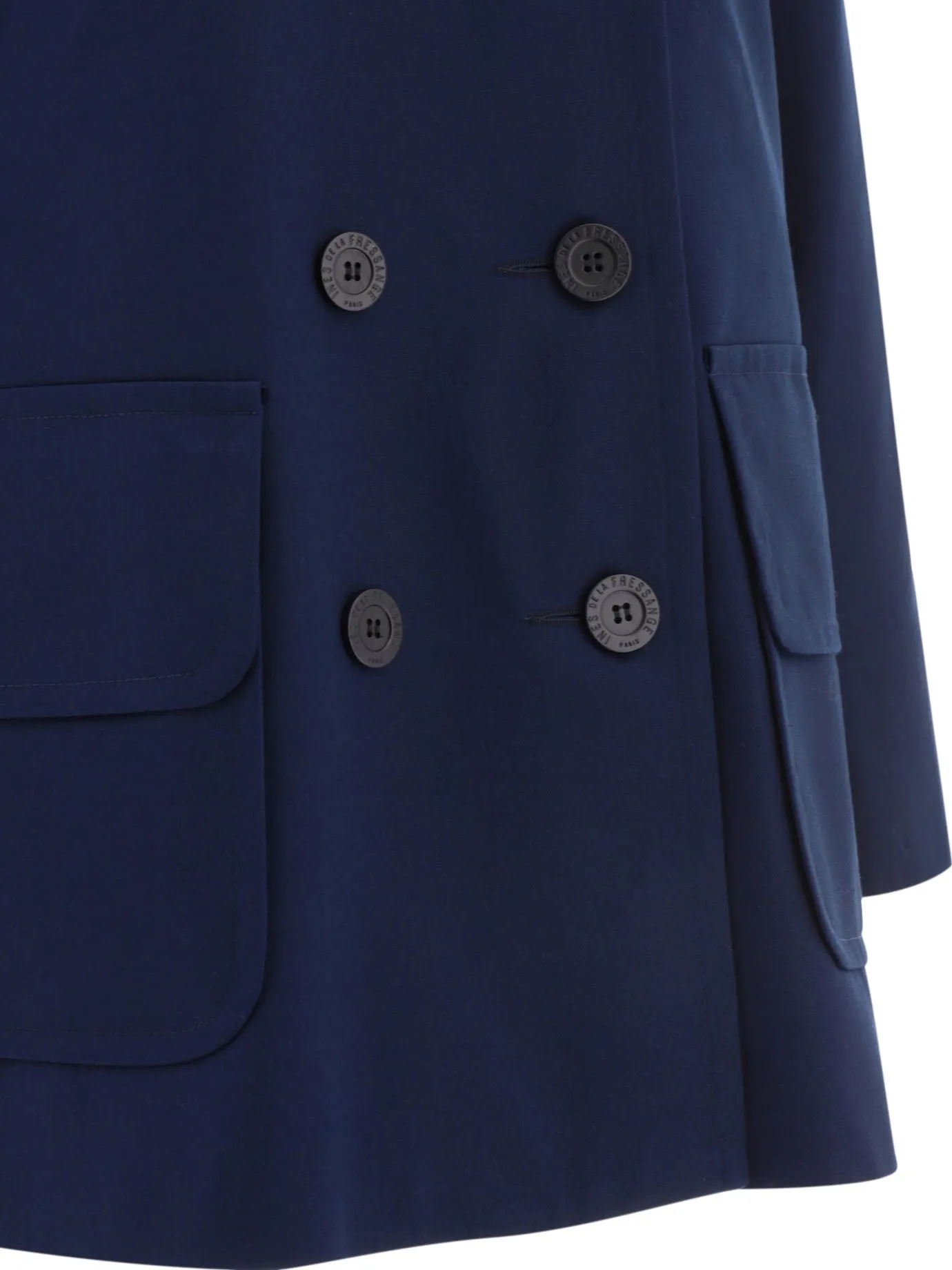 INES DE LA FRESSANGE Navy Serafine Jacket for Women - SS24 Collection