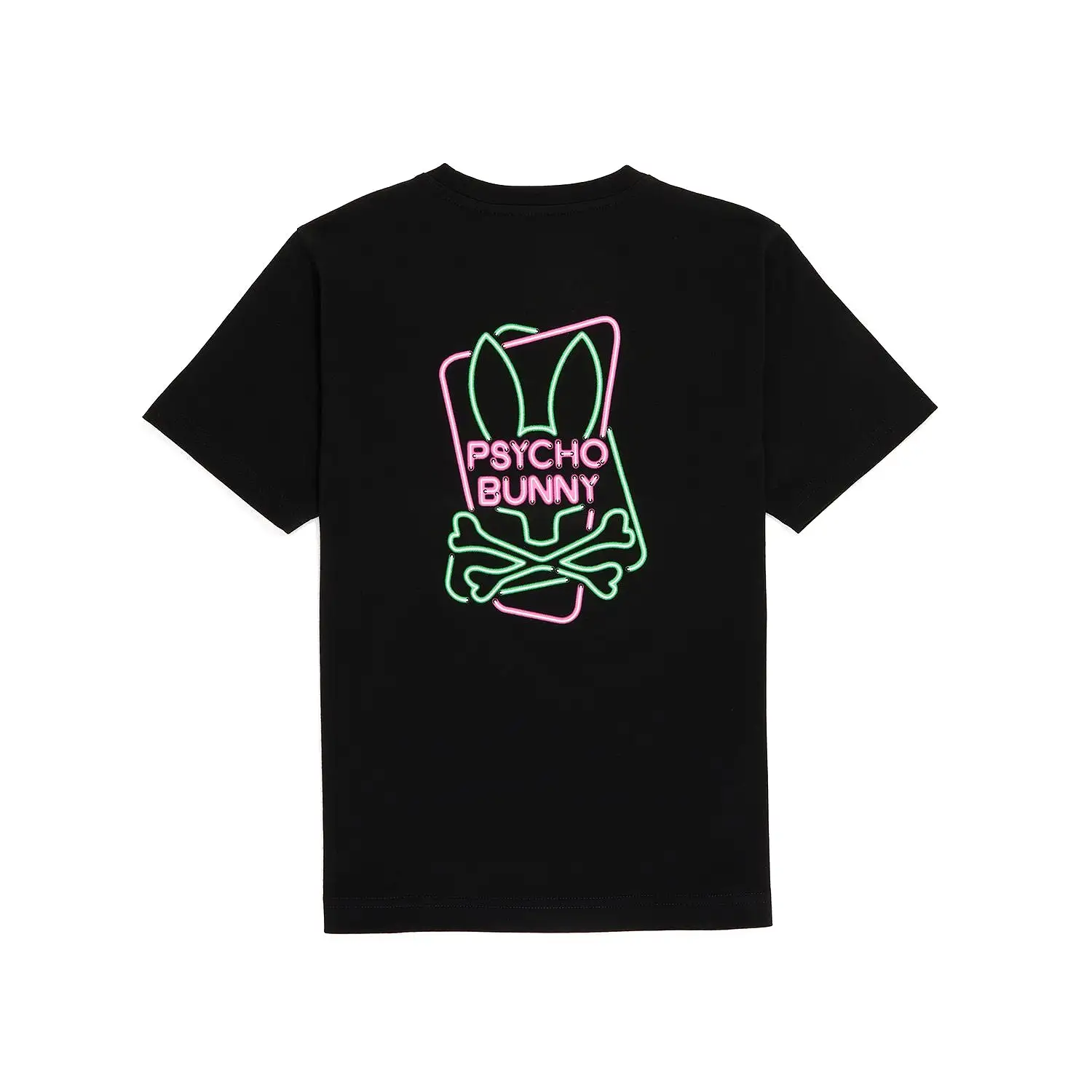 Kids Psycho Bunny Claude Graphic Tee (Black)