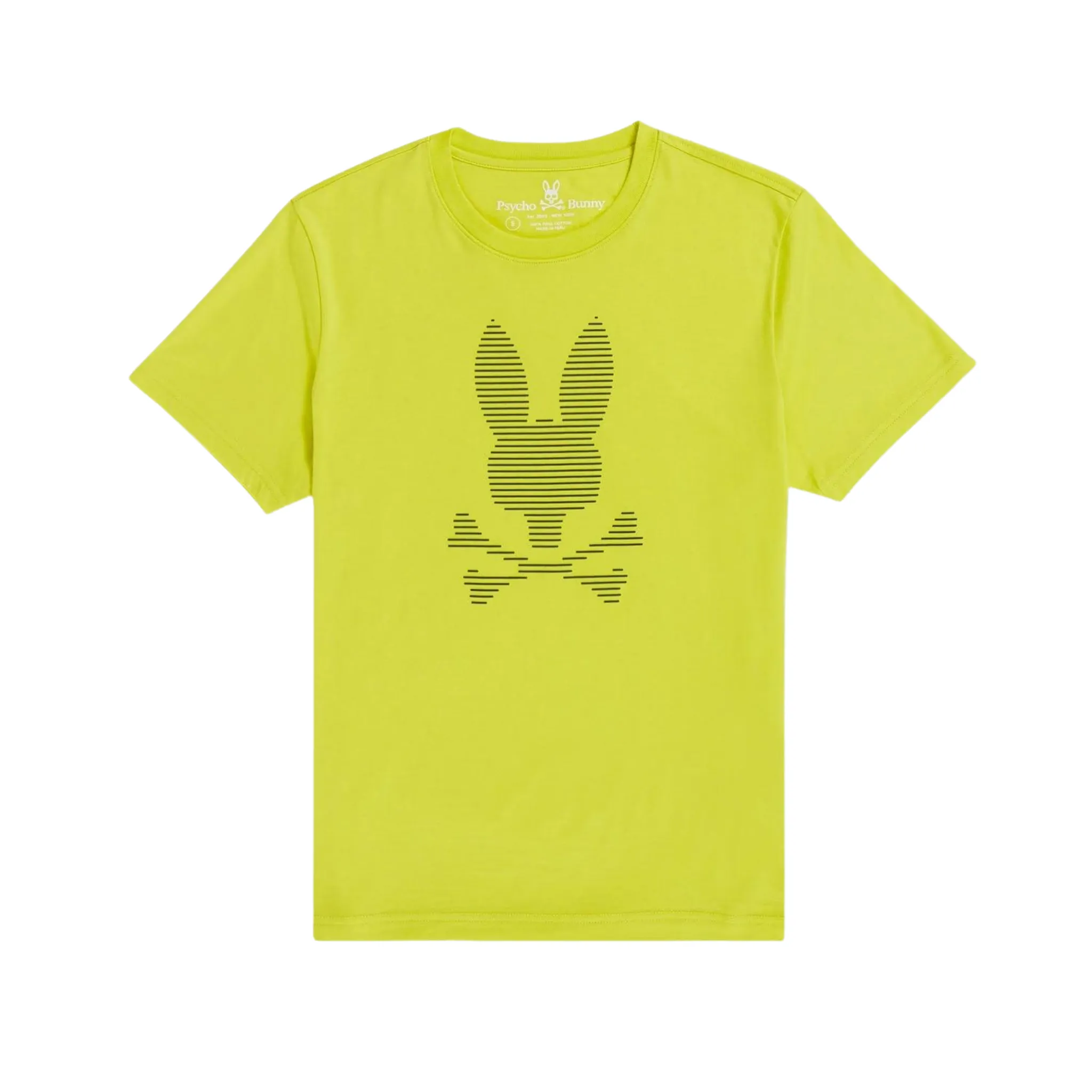 KIDS Psycho Bunny Ian Tee (Fresh Citrus)