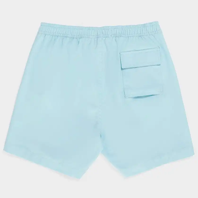 Kids Psycho Bunny Kingwood Hydrochromic Swim Trunk (Seafoam) B0W945Y1PO