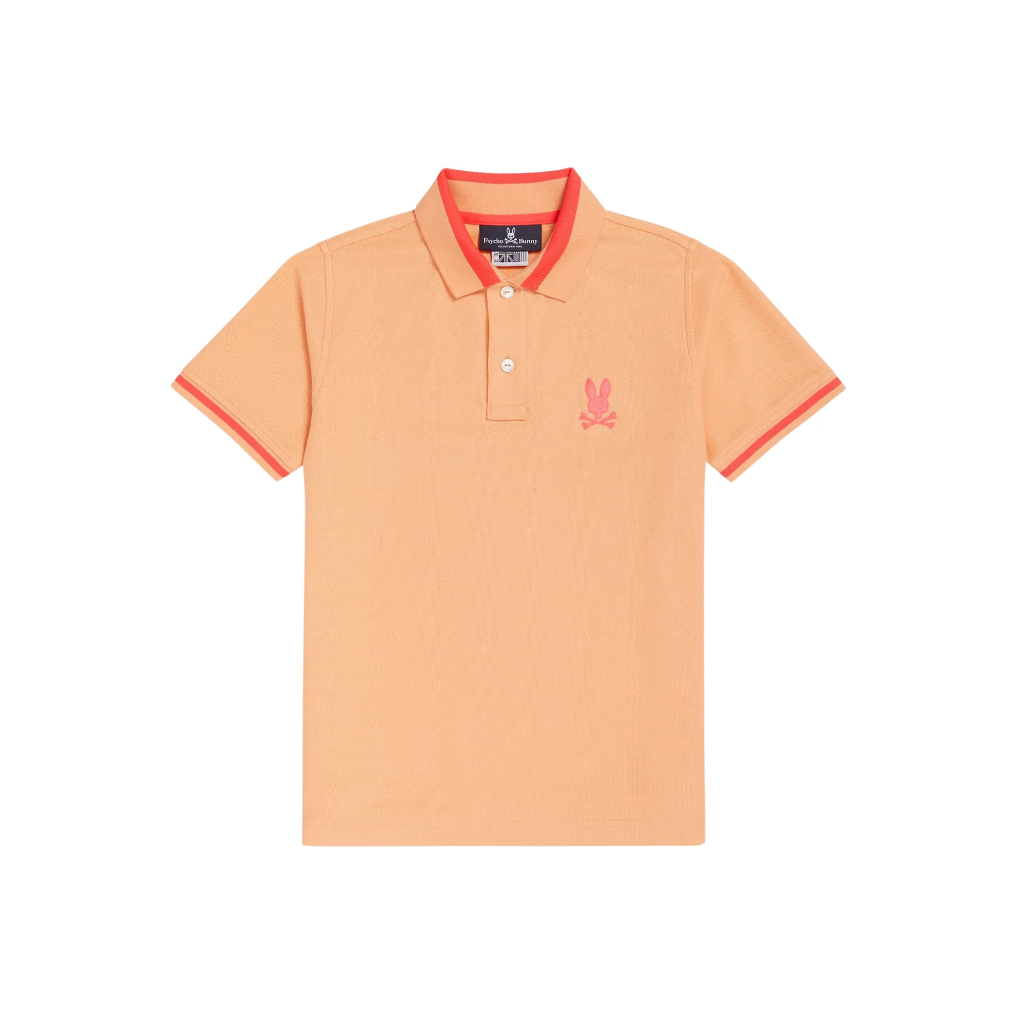 Kids Psycho Bunny Shaw Polo (Sunset Sky)