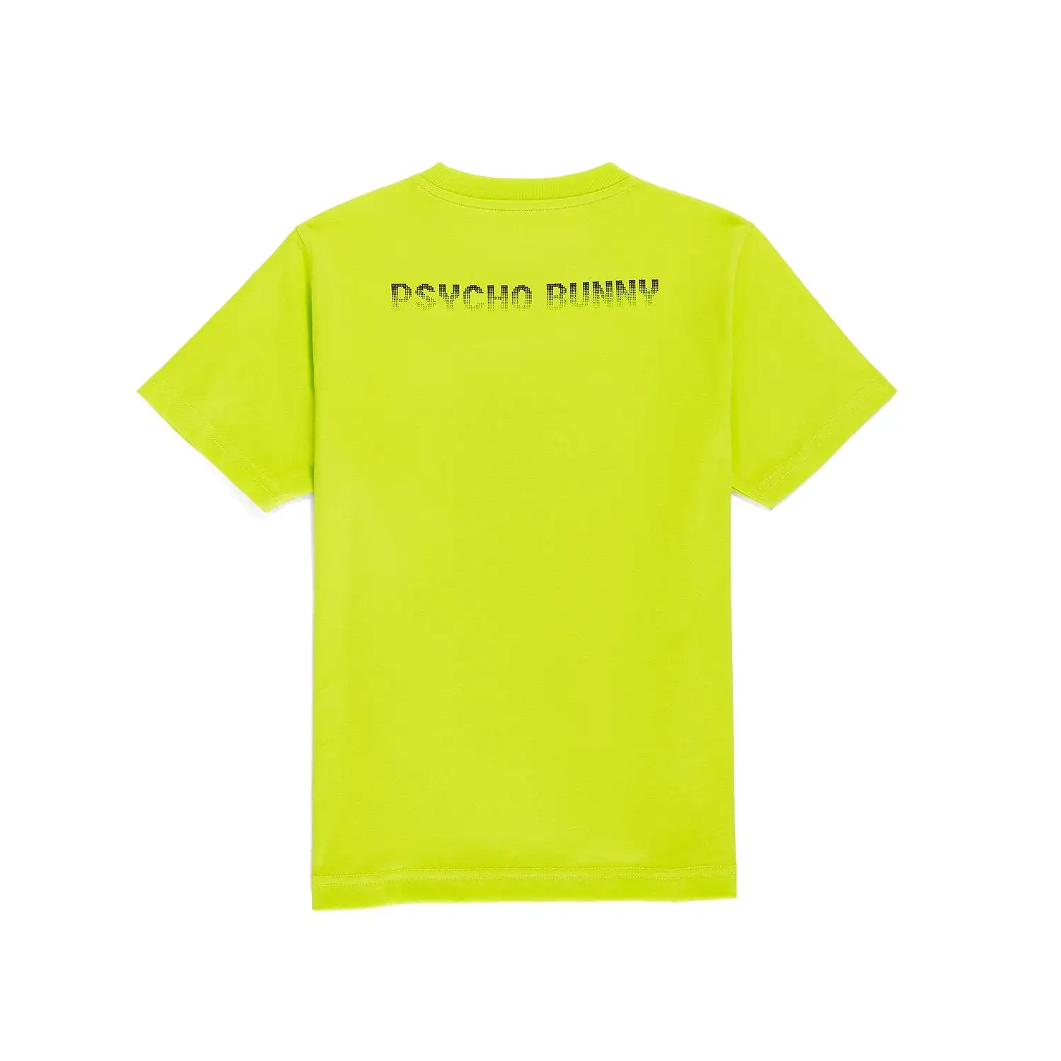 Kids Psycho Bunny Strype Graphic Tee (Lime Granita)