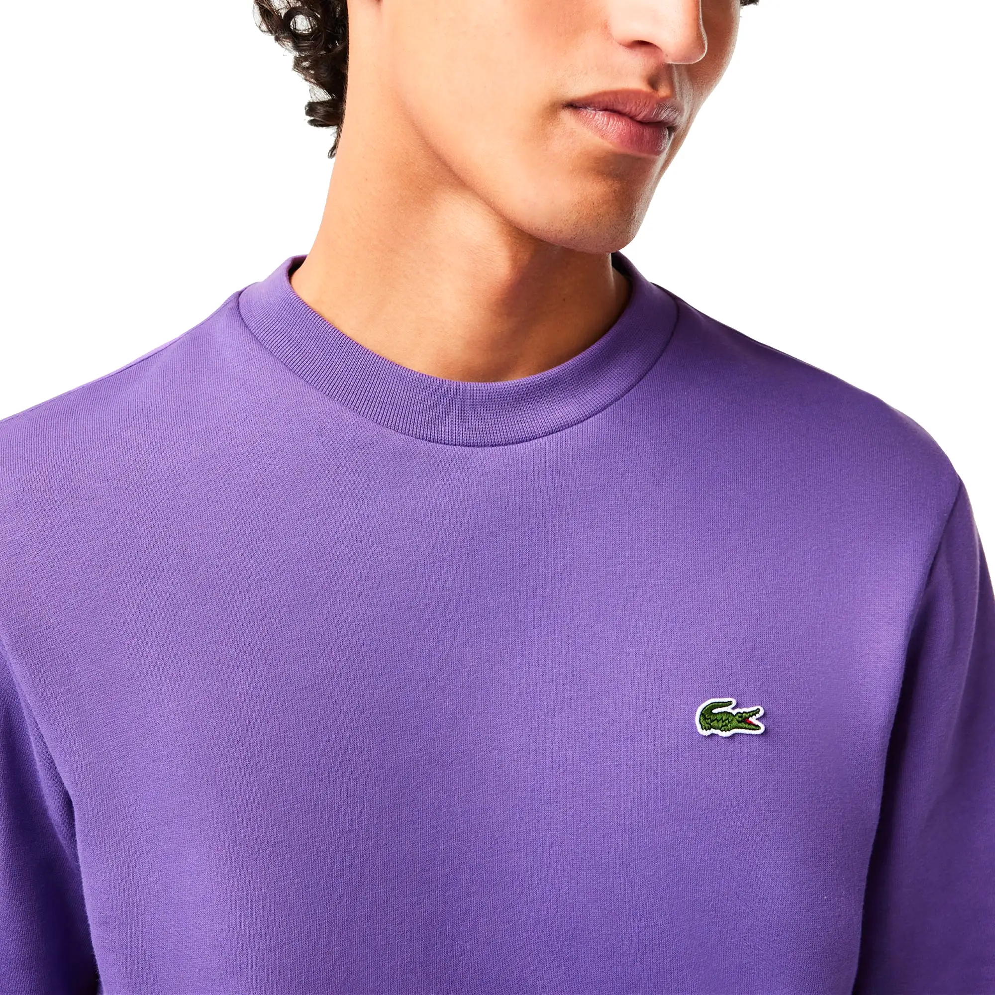 Lacoste Crew Sweat SH9608 - Burdock Purple