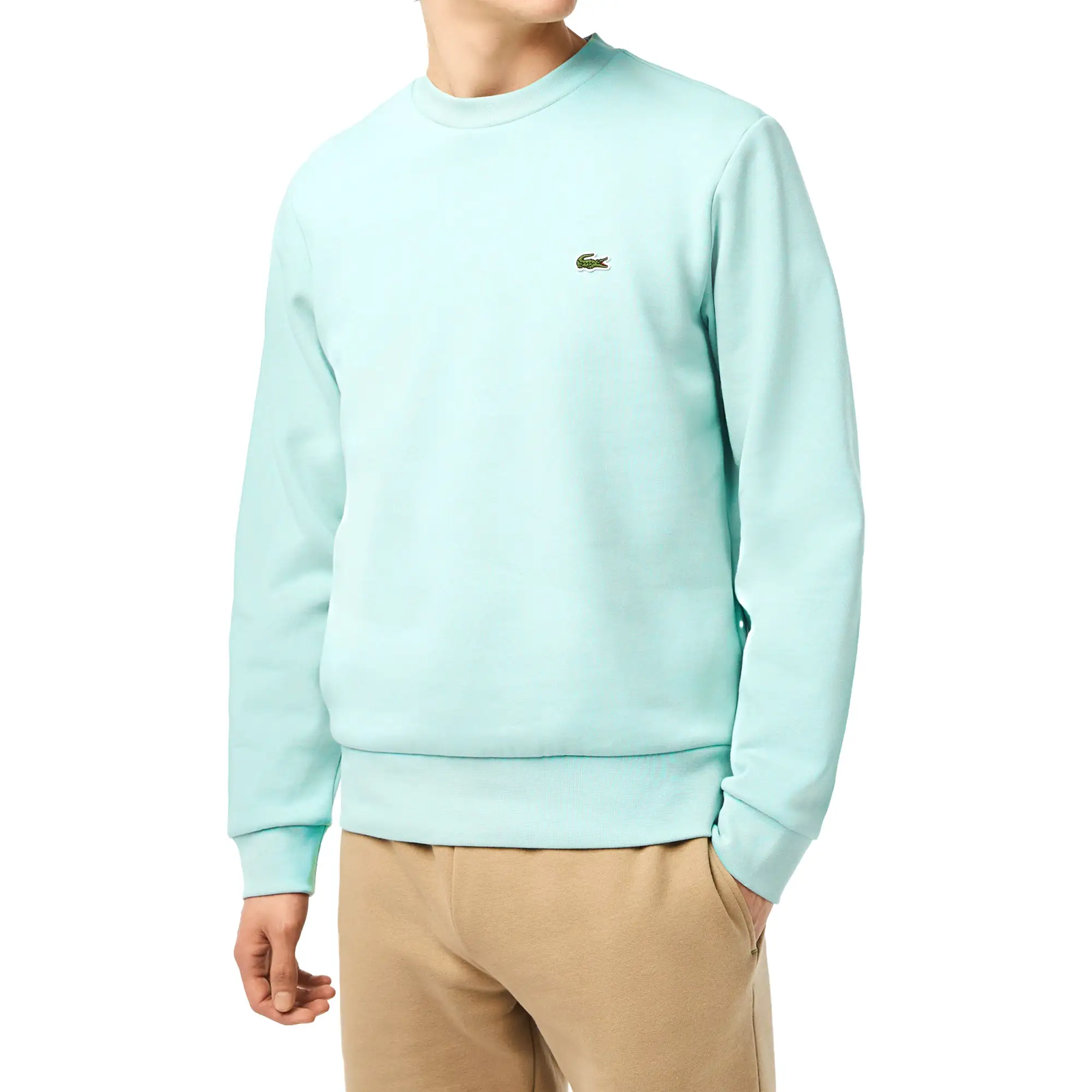 Lacoste Crew Sweat SH9608 - Pastille Mint