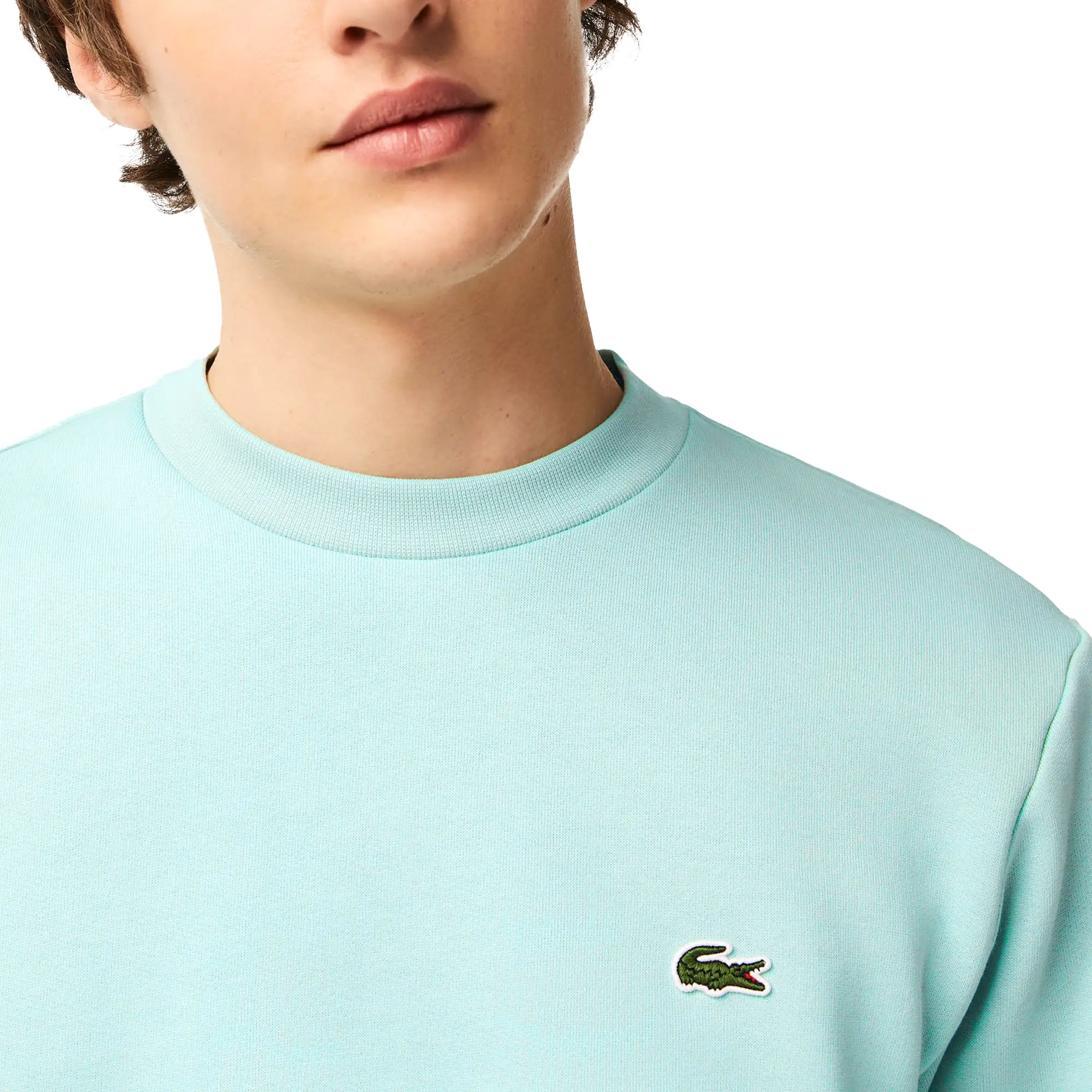 Lacoste Crew Sweat SH9608 - Pastille Mint