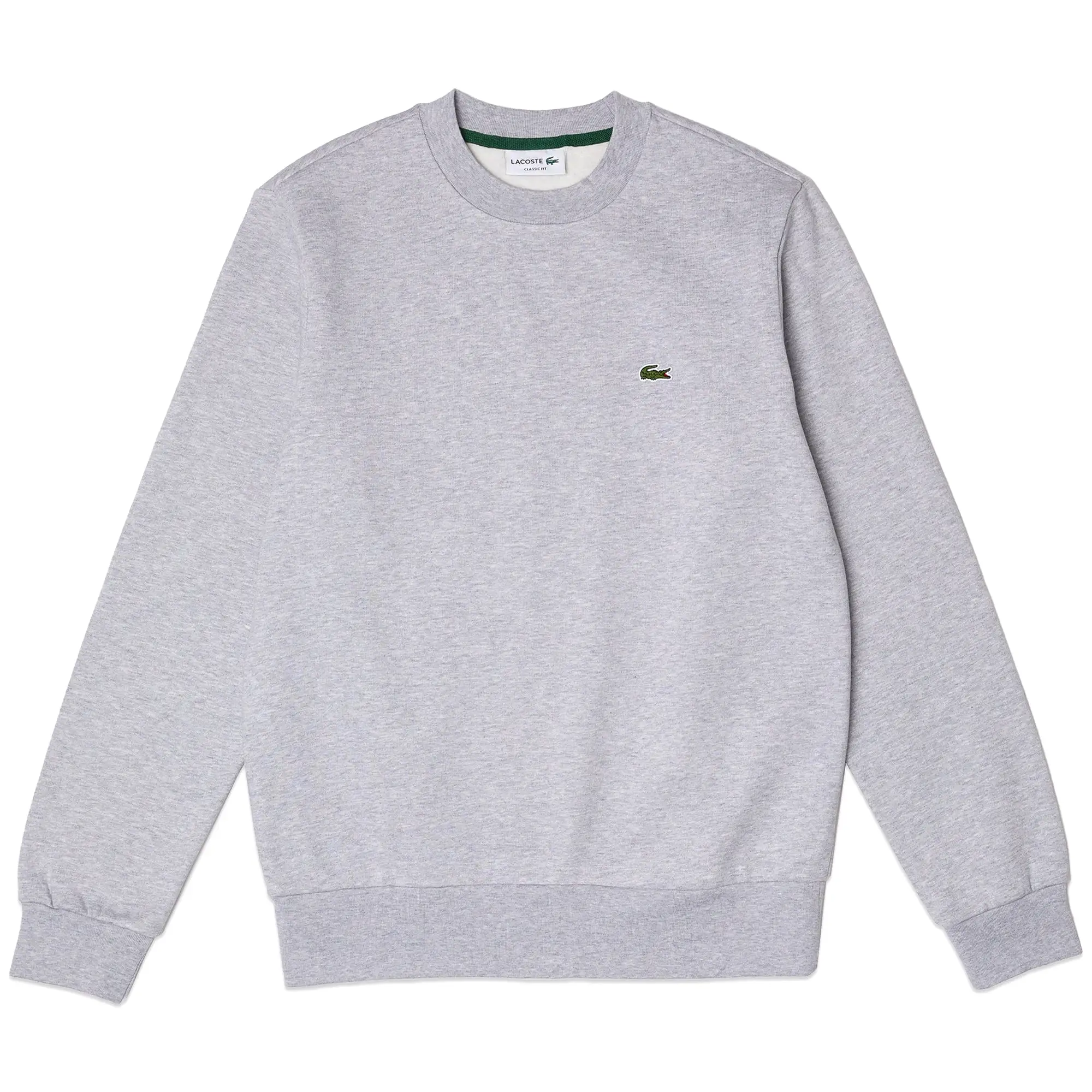 Lacoste Crew Sweat SH9608 - Silver Chine