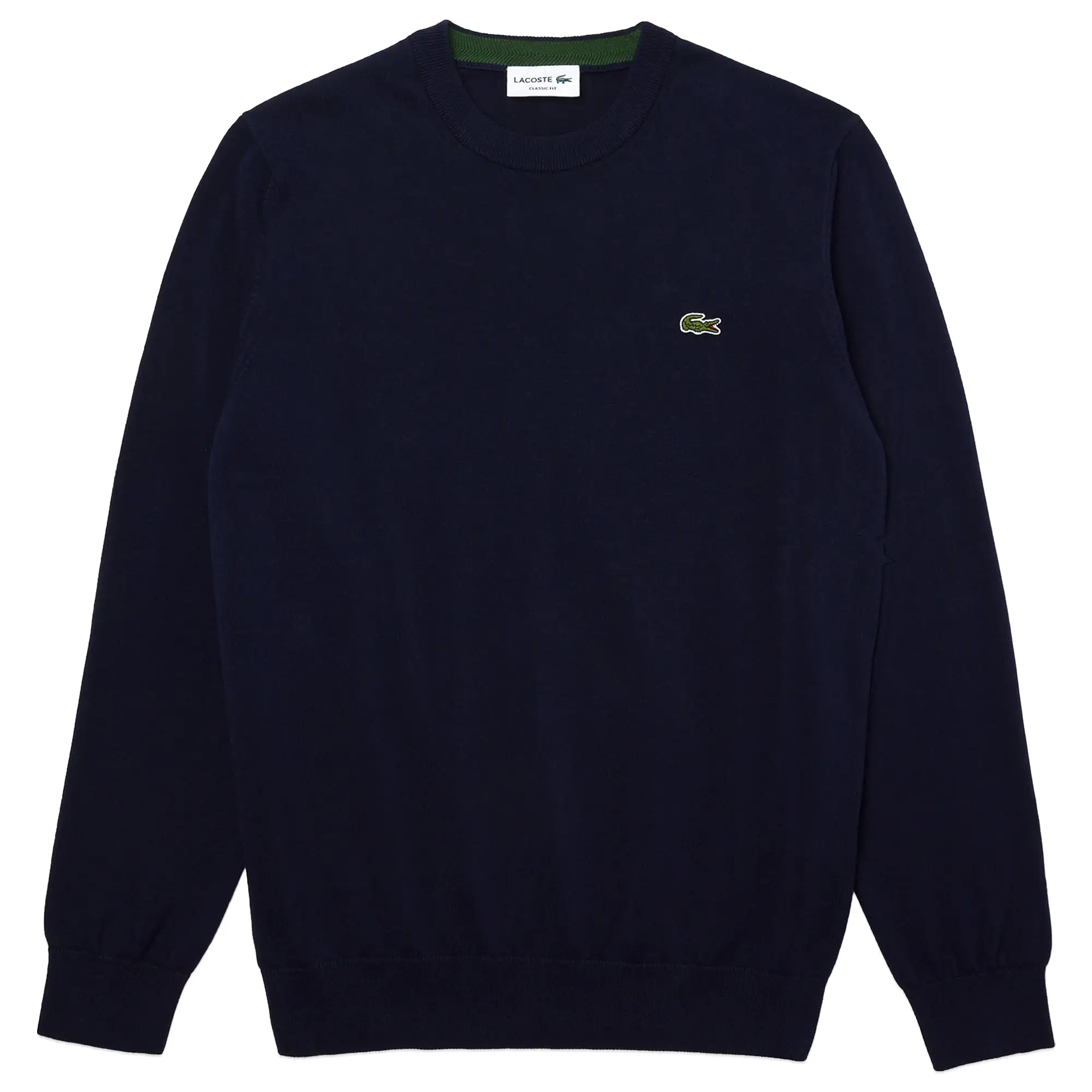 Lacoste New Cotton Crew Knit AH1985 - Navy