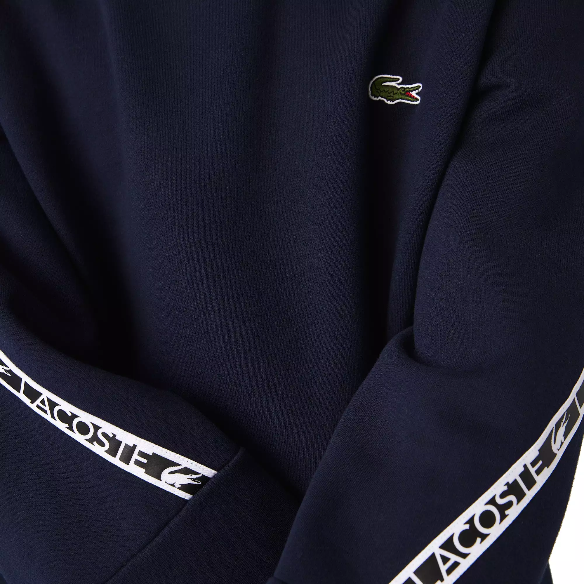 Lacoste Tape Sleeve Crew Sweat SH9884 - Navy