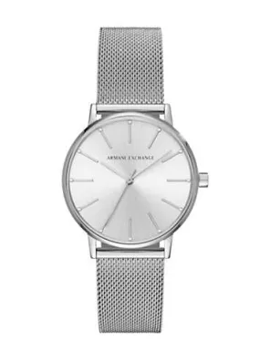 Ladies Watch with Stainless Steel Mesh Bracelet by Armani Exchange | Look Again