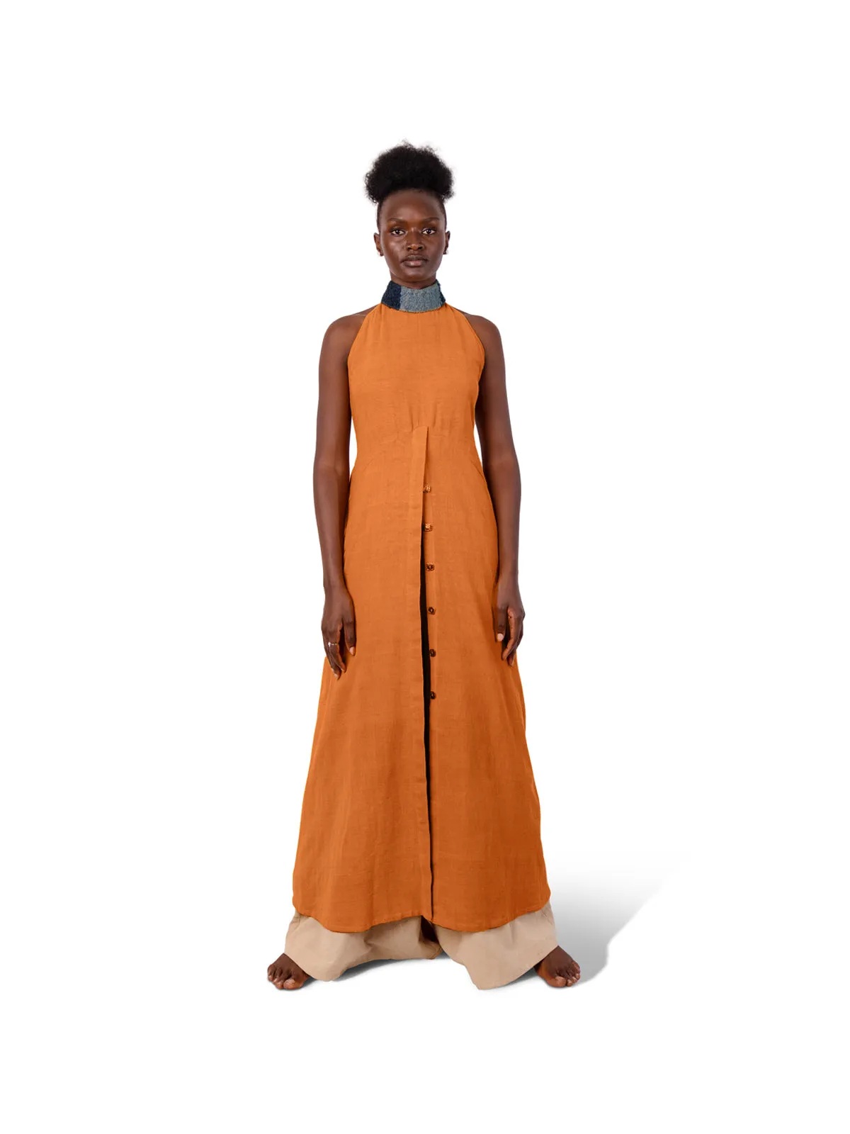 Mandala Halterneck Maxi Dress