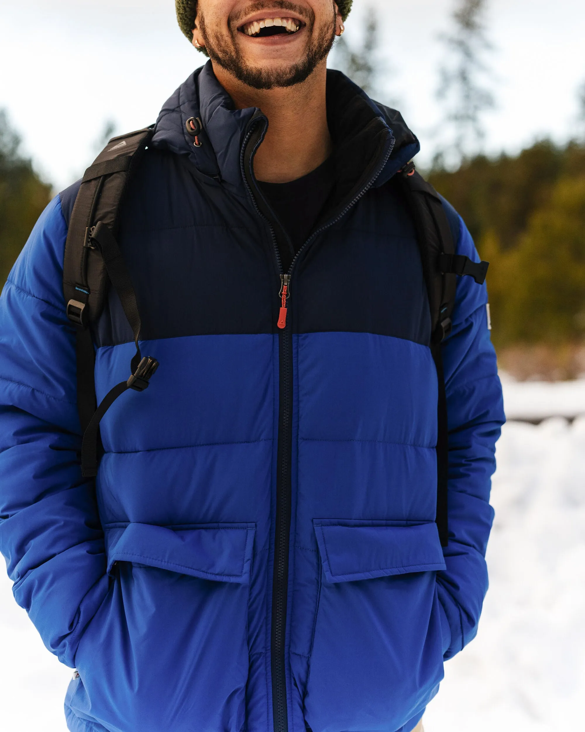 Manitoba Recycled 2.0 Jacket - Rich Navy/Cobalt