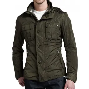 Men's Military Classic Style Green Field Jacket - military jacket