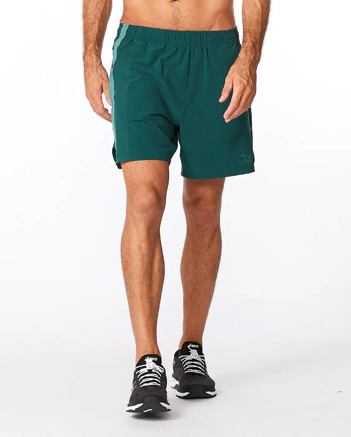 Motion 6 inch shorts - Pine/silver sage